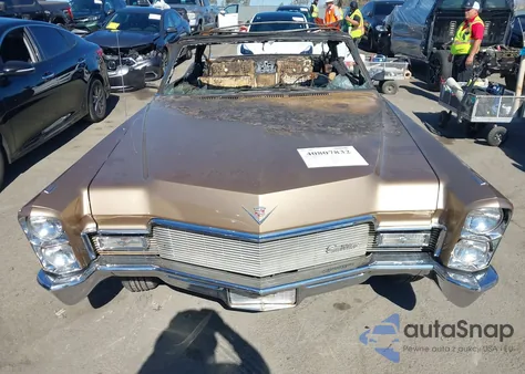1968 Cadillac Deville from USA, damaged, VIN F8232777